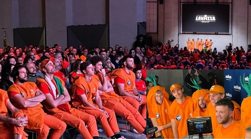 Tutti con Sinner alla Nuvola Lavazza: Carota Boys presenti