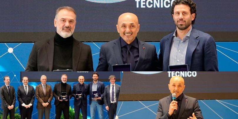 Spalletti e Grosso premiati a Coverciano: Panchina d'Oro e d'Argento