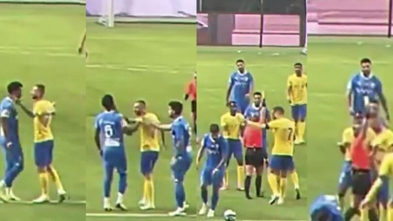 Brozovic, l'ex Inter a un soffio dalla rissa: sfiorata testata all'arbitro donna