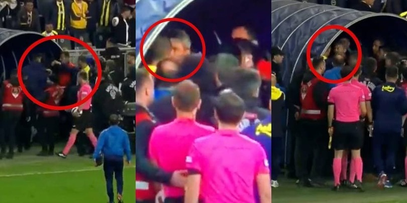 Bonucci, spintoni e duro faccia a faccia con un membro dello staff dell'Alanyaspor