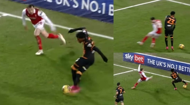 Prodezza Philogene: tunnel, dribbling, rabona e gol. Ma c'è la beffa...