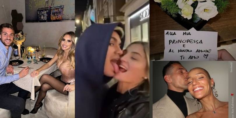 Il San Valentino della Juve: cene a lume di candela, baci romantici e...