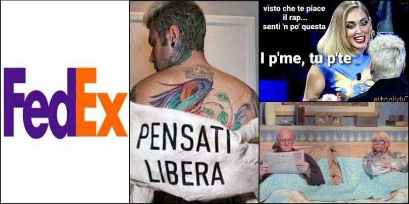 "Fedez e Chiara Ferragni si sono lasciati": ironie social sui FerragnEx
