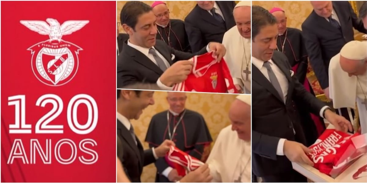 Il Papa dal Benfica di Rui Costa, i tifosi: "Bene, che ci serve un miracolo"