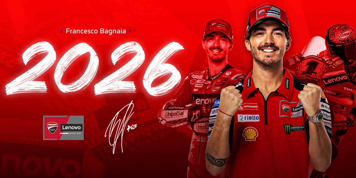 Ducati a sorpresa: Bagnaia fino al 2026! "E ora altri successi"