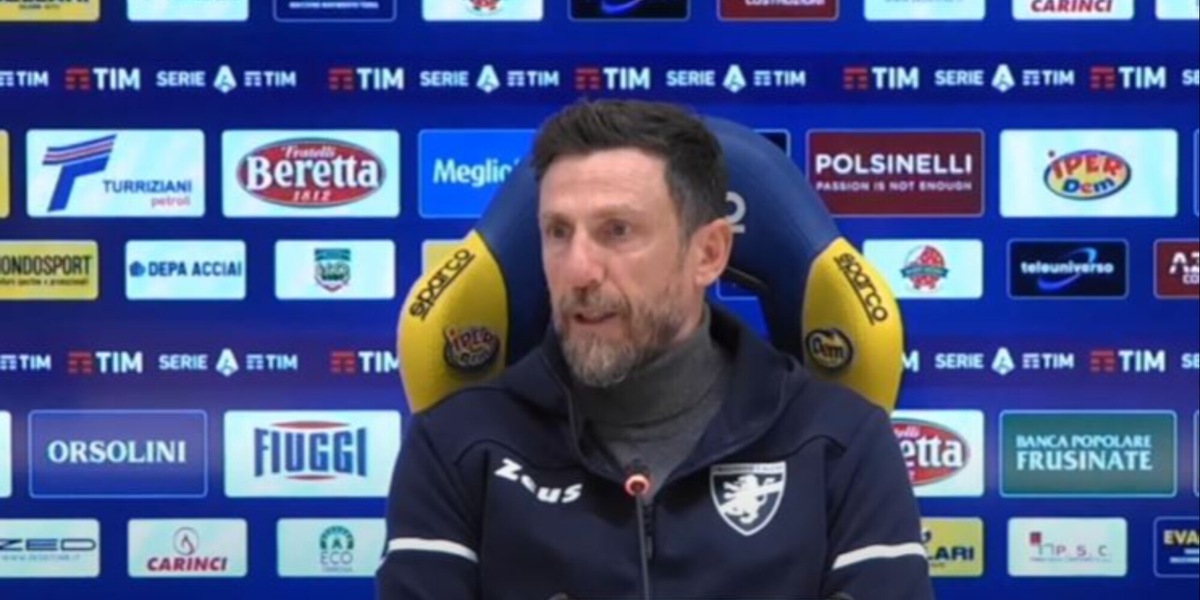 Di Francesco, il Frosinone e la crisi: "Lavoro con le orecchie tappate"