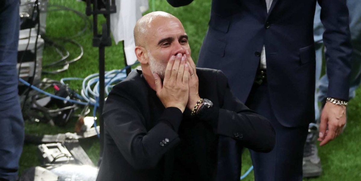 Guardiola trolla l’Inter: “Il City ha vinto la Champions grazie a Lukaku”