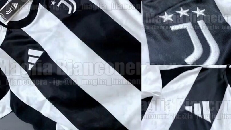 Ecco come sarà la prima maglia Juve nella stagione 2024/25