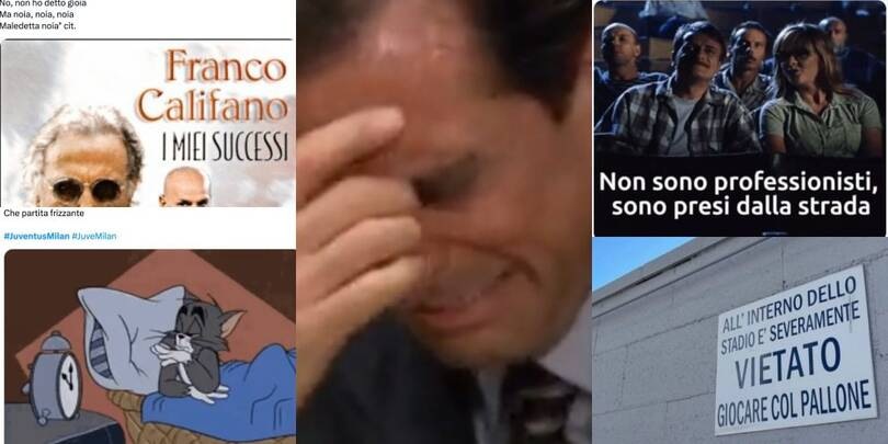 "No, non ho detto gioia": web scatenato, Juve-Milan vista dai social