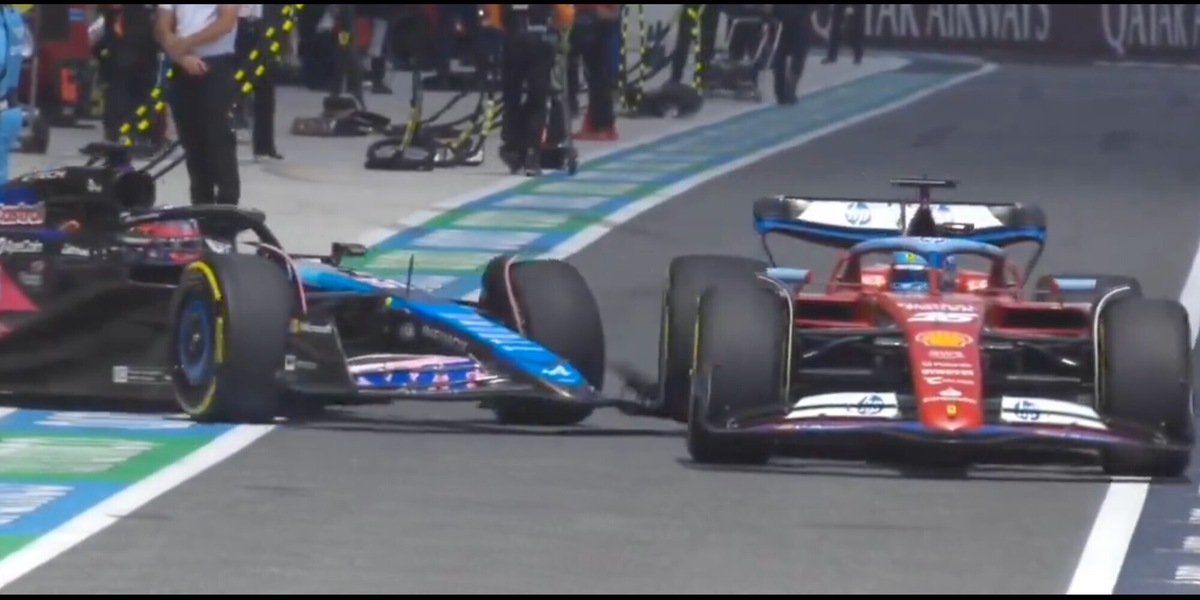 Ferrari, furia Leclerc dopo l'incidente con Ocon: cosa è successo