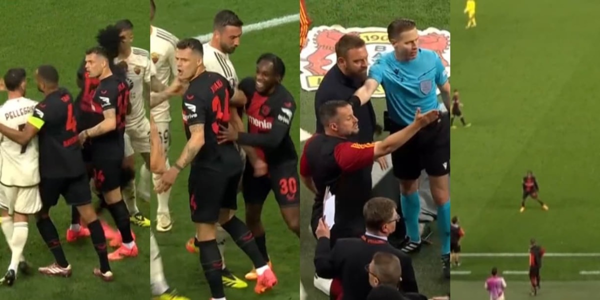 Frimpong e il doppio parapiglia in Bayer-Roma: cosa è successo