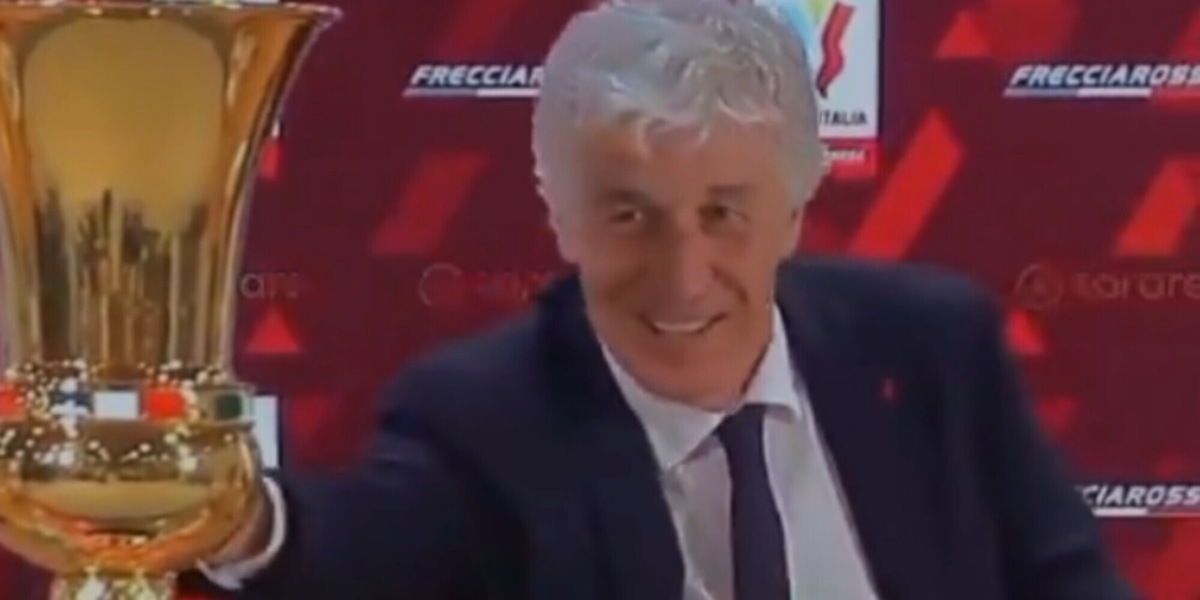Gasperini, il gesto alla Coppa è già virale: Allegri non ti ha insegnato nulla?