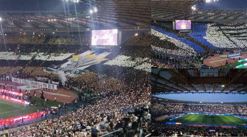 "Non c'è stella che brilla più di te": la coreografia Juve da brividi