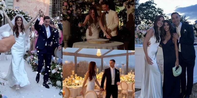 De Sciglio si è sposato! Le foto del matrimonio con Nikita: location e invitati
