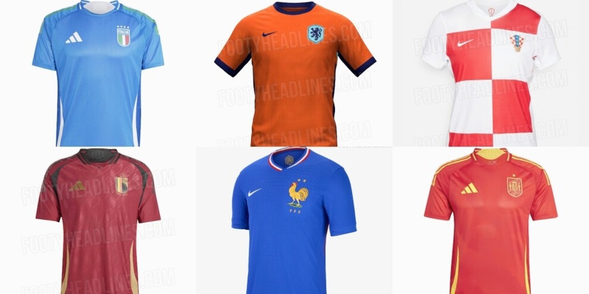 All'Europeo con stile: le maglie che indosseranno tutte le nazionali