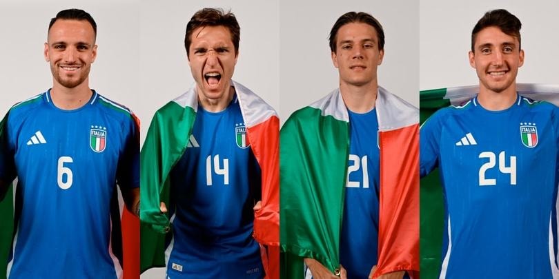 Italia, il bis di Chiesa e la scelta sul 10: i numeri di maglia per Euro 2024