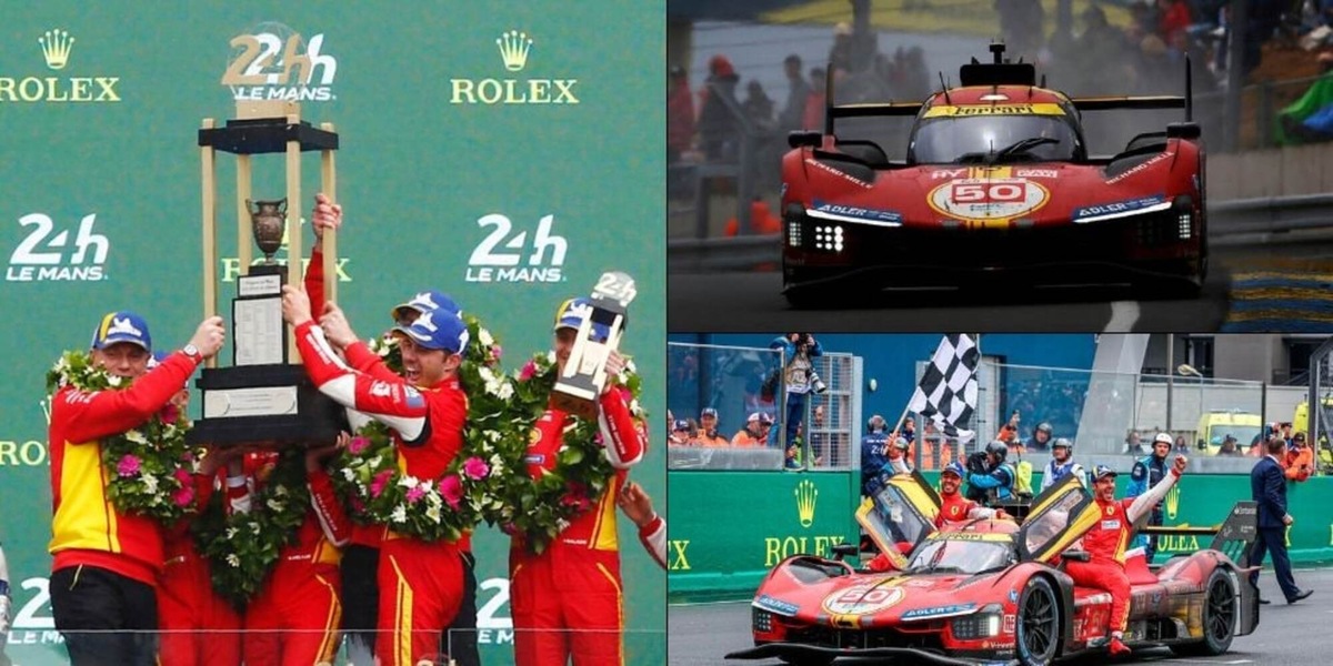La Ferrari scrive ancora la storia delle Hypercar: Le Mans è di nuovo Rossa!