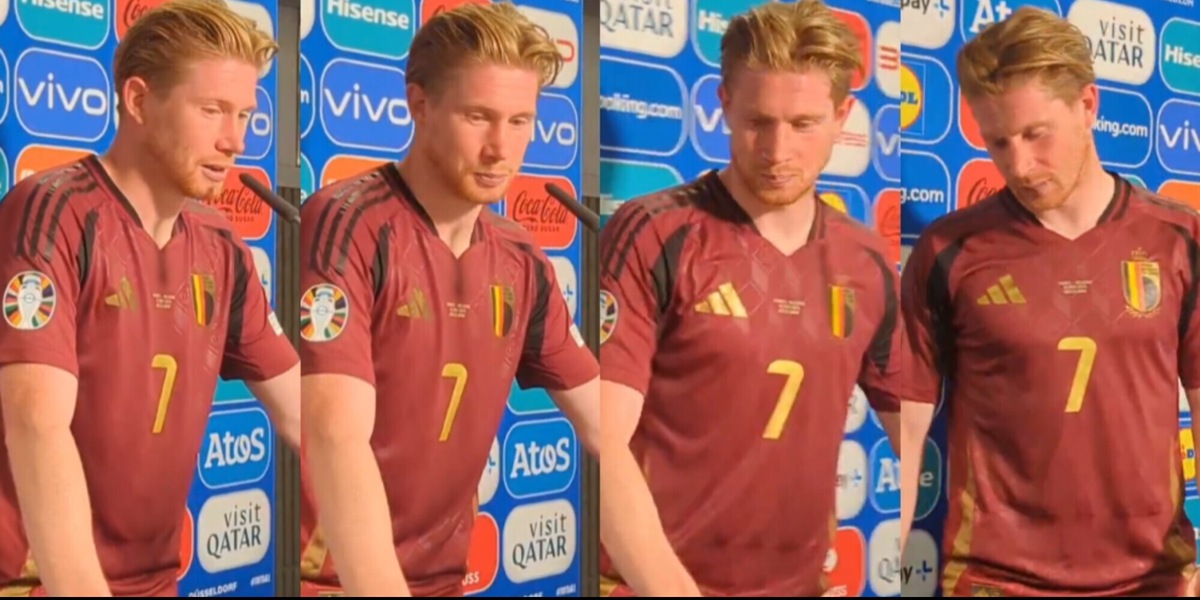 De Bruyne perde le staffe dopo il ko Belgio: dà dello stupido a un giornalista