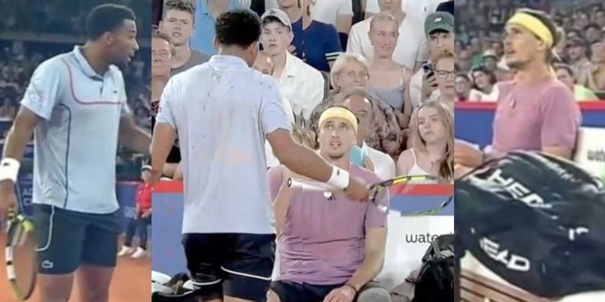 Zverev-Fils, caos e rissa sfiorata: il giudice di sedia deve separarli!