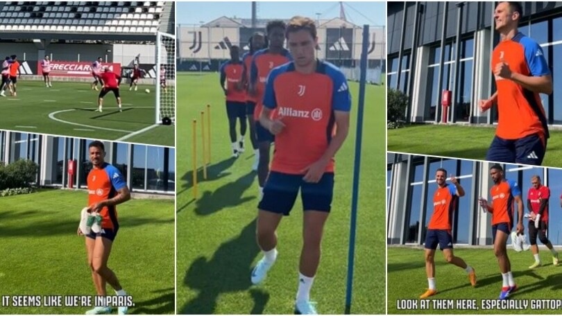 Juve in campo: Chiesa c'è, Yildiz show! Danilo scherza: “Siamo a Parigi”