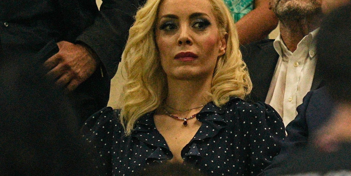 Marta Fascina, la presenza silenziosa in tribuna per il Trofeo Berlusconi