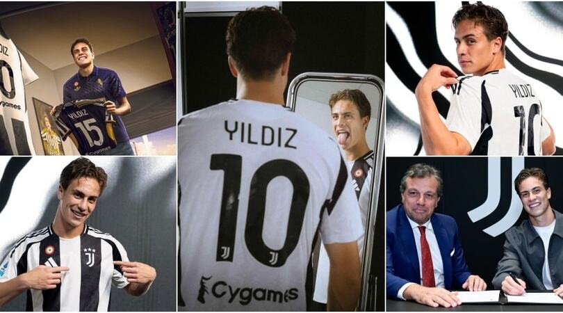 Yildiz nella storia, la 10 della Juve è ufficiale: Kenan posa con la linguaccia di Del Piero!