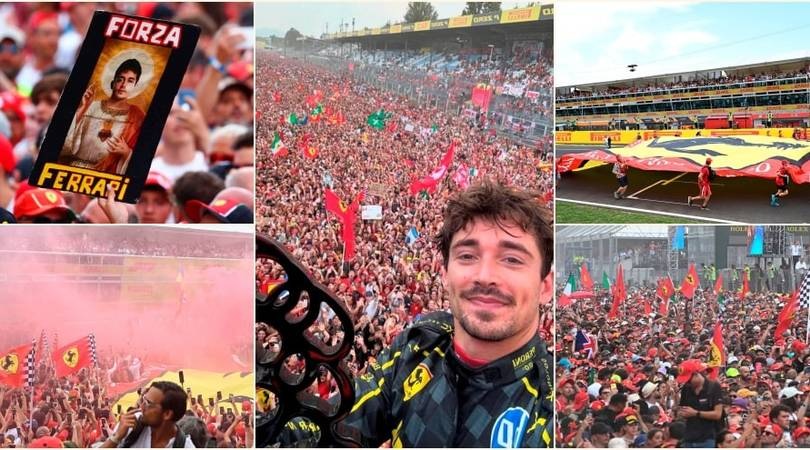 Trionfo Leclerc, delirio Ferrari: il popolo rosso impazzisce a Monza