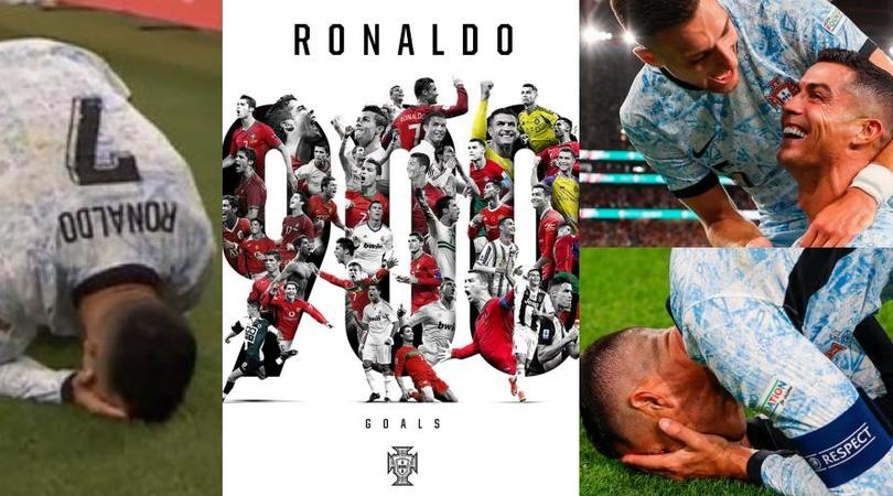 Ronaldo infinito: segna alla Croazia il 900° gol in carriera, esultanza emozionante