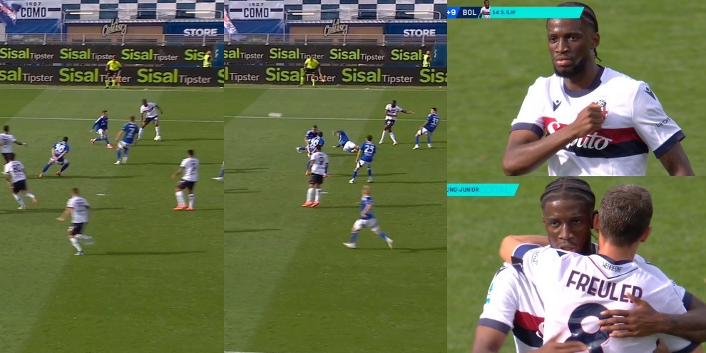 Iling subito decisivo: debutta con un gran gol e salva il Bologna