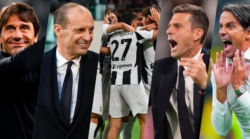Juve, Motta vs Allegri: classifica a confronto dopo 5 turni. L'Inter crolla, il Napoli...