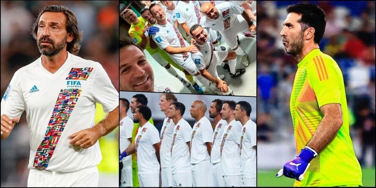Del Piero, Pirlo e Buffon tornano in campo in Messico per il Fifa Legends Match