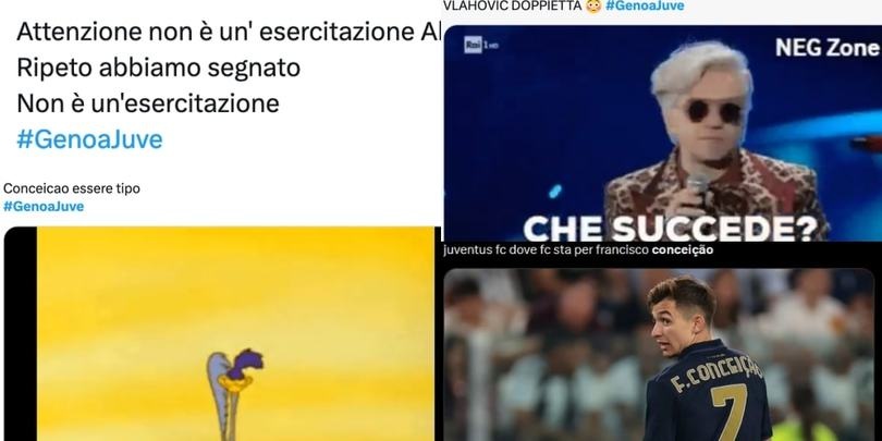 Vlahovic risorto, Conceicao beep beep: le reazioni social dei tifosi Juve