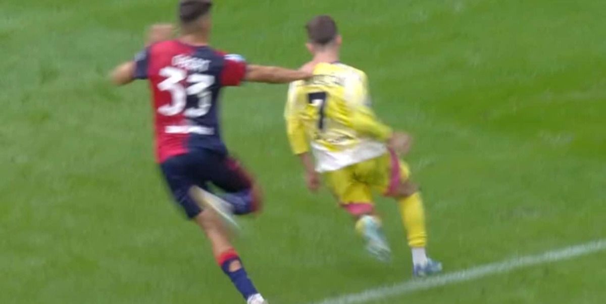 Obert su Conceicao al 90' in area così: Marinelli, rosso all'attaccante Juve!