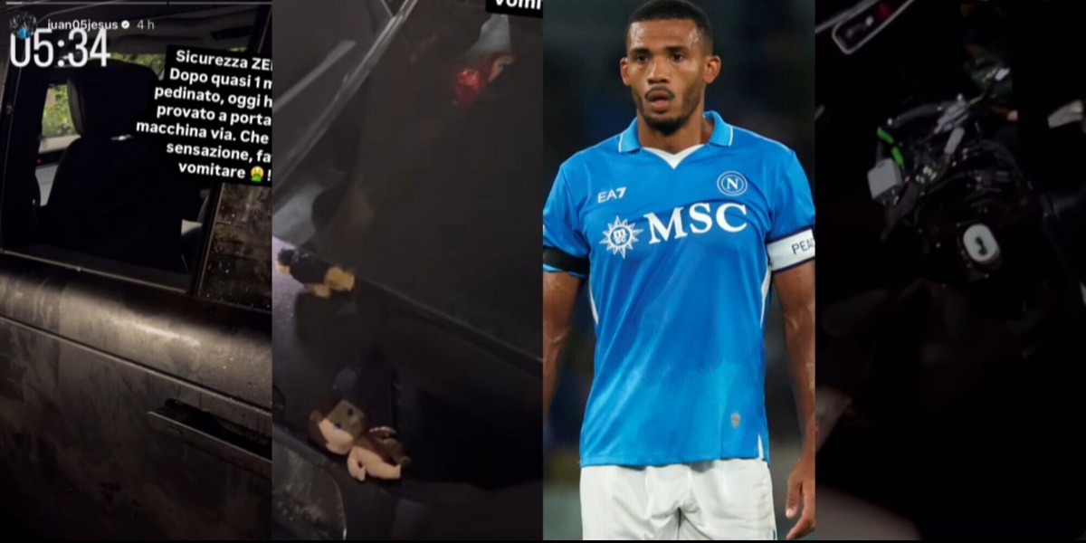 Juan Jesus, notte di paura a Napoli: rabbia social, "fate vomitare"