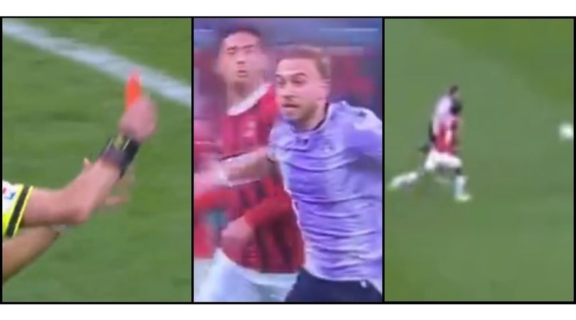 Reijnders-Lovric, per Chiffi è DOGSO: Milan in dieci contro l'Udinese