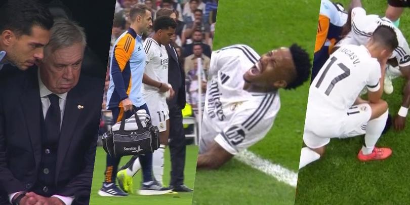 Rodrygo e Militao, doppio infortunio in casa Real: la reazione di Ancelotti e Vazquez