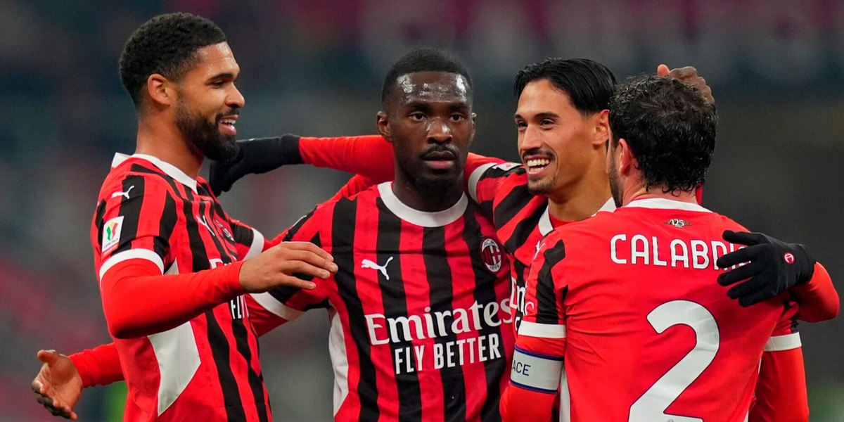 Milan, goleada al Sassuolo in Coppa Italia: Fonseca ai quarti di finale