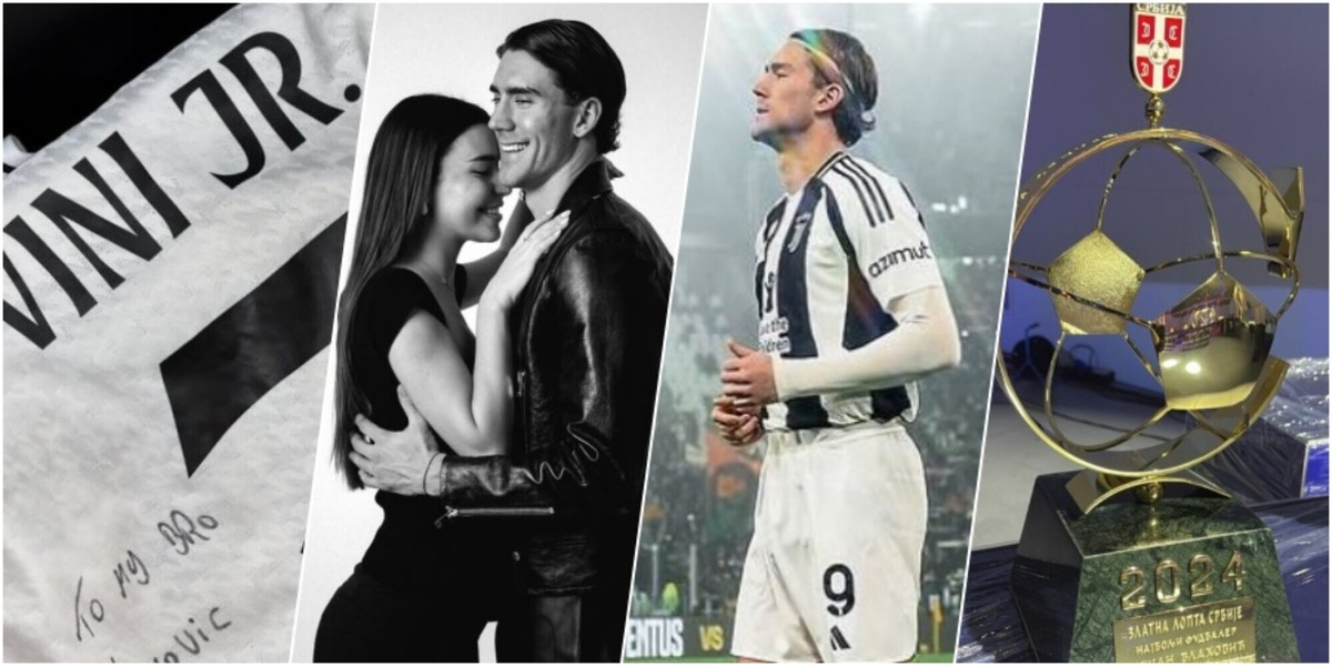 Vlahovic sereno, sui social rispunta anche Vanja. E quella dedica di Vinicius..