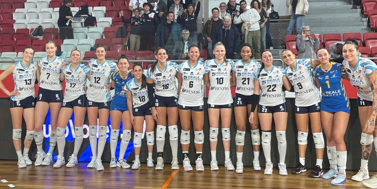 CEV Challenge Cup, la Reale Mutua Fenera Chieri ’76 vince a Lisbona
