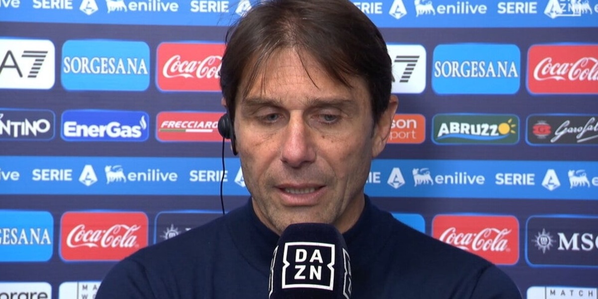 Conte: “Il Napoli sta crescendo tanto. Kvaratskhelia? Sono deluso con me stesso"