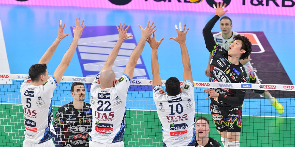 Trento fa il colpo a Perugia, Grottazzolina vince la sfida salvezza