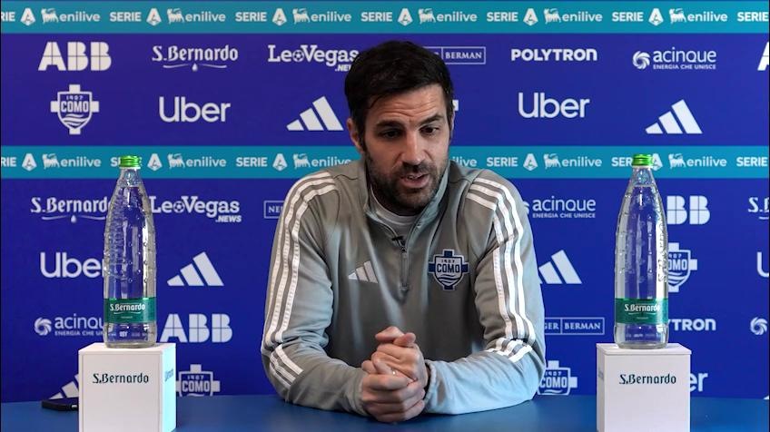 Fabregas: "Nico Paz potrebbe esserci"