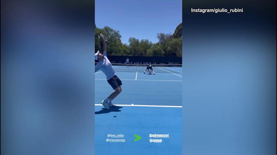 Tennis, Sonego e Cobolli scelgono la penitenza per Bolelli e Vavassori