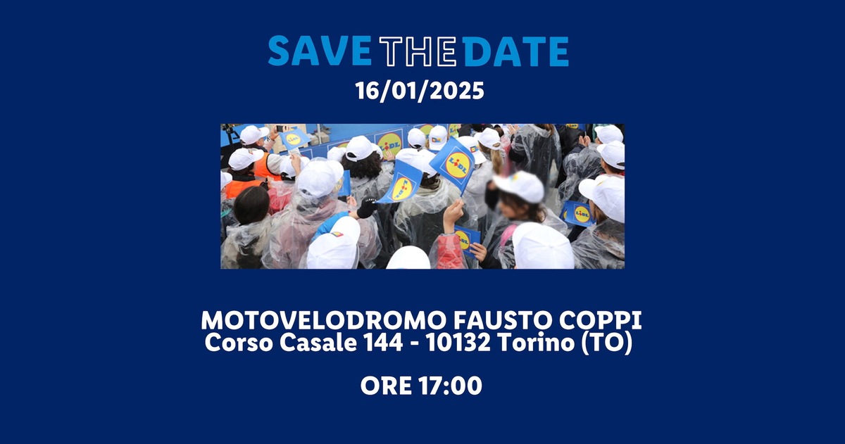 Motovelodromo Torino: Lidl Italia ha attivato 20 Borse di Sport per giovani ciclisti torinesi
