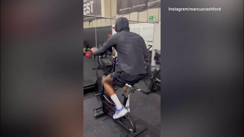Intanto Rashford si allena in palestra