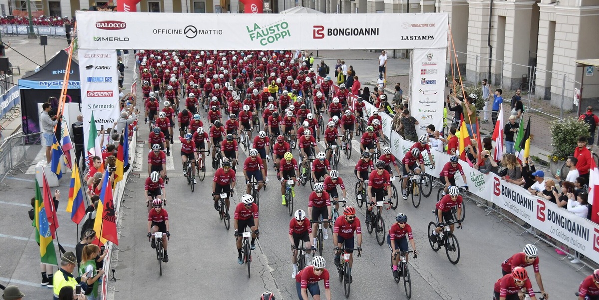 La Fausto Coppi 2025, superati i 1000 iscritti. L’Argentina Nazione ospite della 36ª edizione