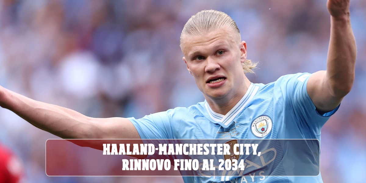 Haaland giura amore al Manchester City, rinnovo fino al 2024