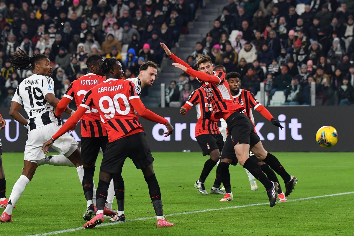 Juve-Milan, le istantanee più belle