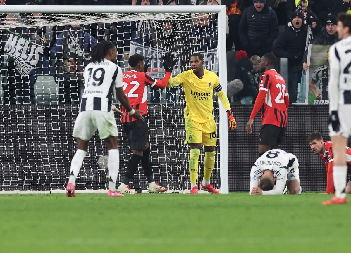 Juve-Milan, le istantanee più belle
