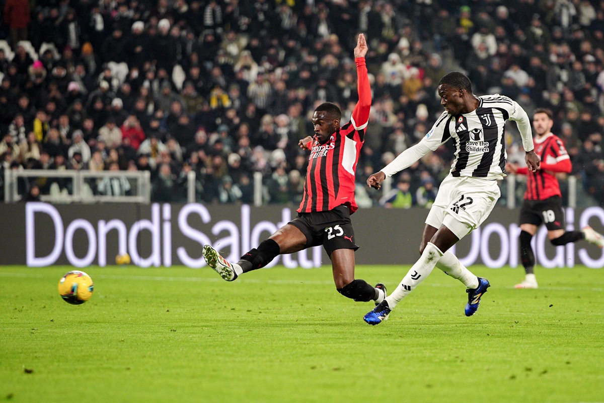 Juve-Milan, le istantanee più belle